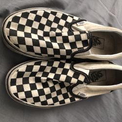 checkered vans 