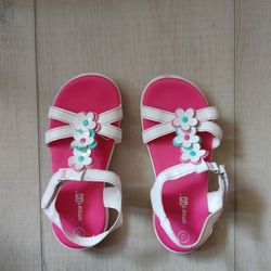 Girl's Rubber Sole Sandals