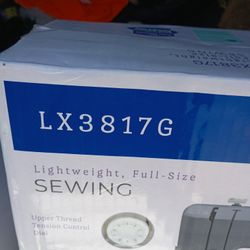 LX3817G NEW  " LIGHT WEIGHT FULL SIZE" SEWING MACHINE