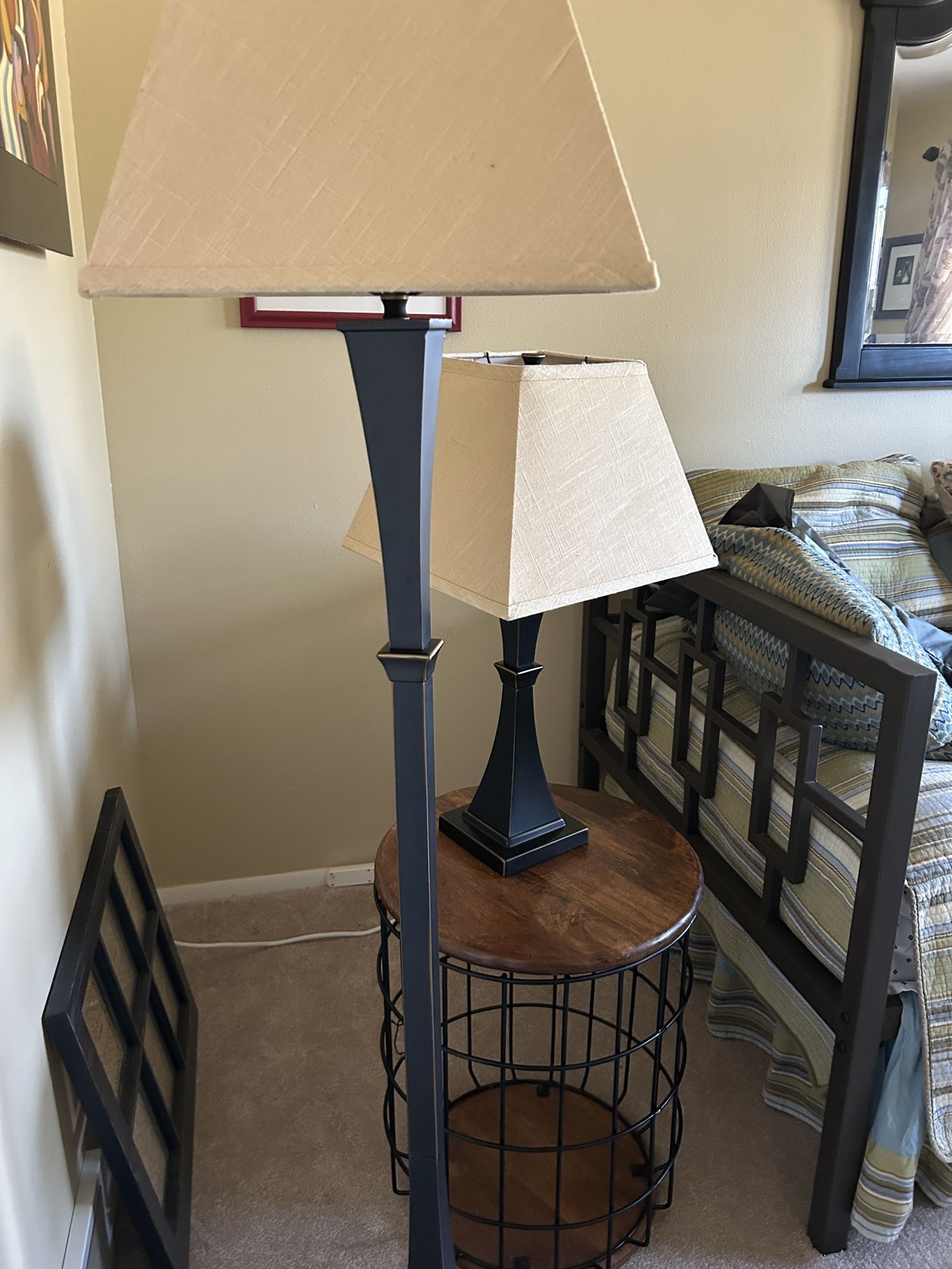 Matched Set Of Lamps