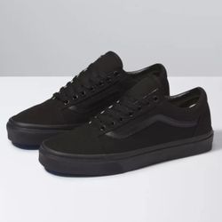 Vans Old Skool Shoes - Black / Black - SIZE 9.5 M