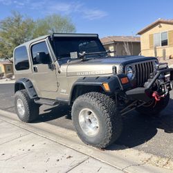 2005  Jeep TJ Wrangler 4W Manual Transmission 