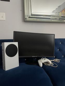 120 Hz MontiorAnd Xbox Series S  1TB SSD 4 Month Used 
