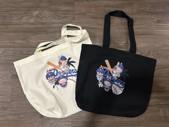 Labubu dodger Totes
