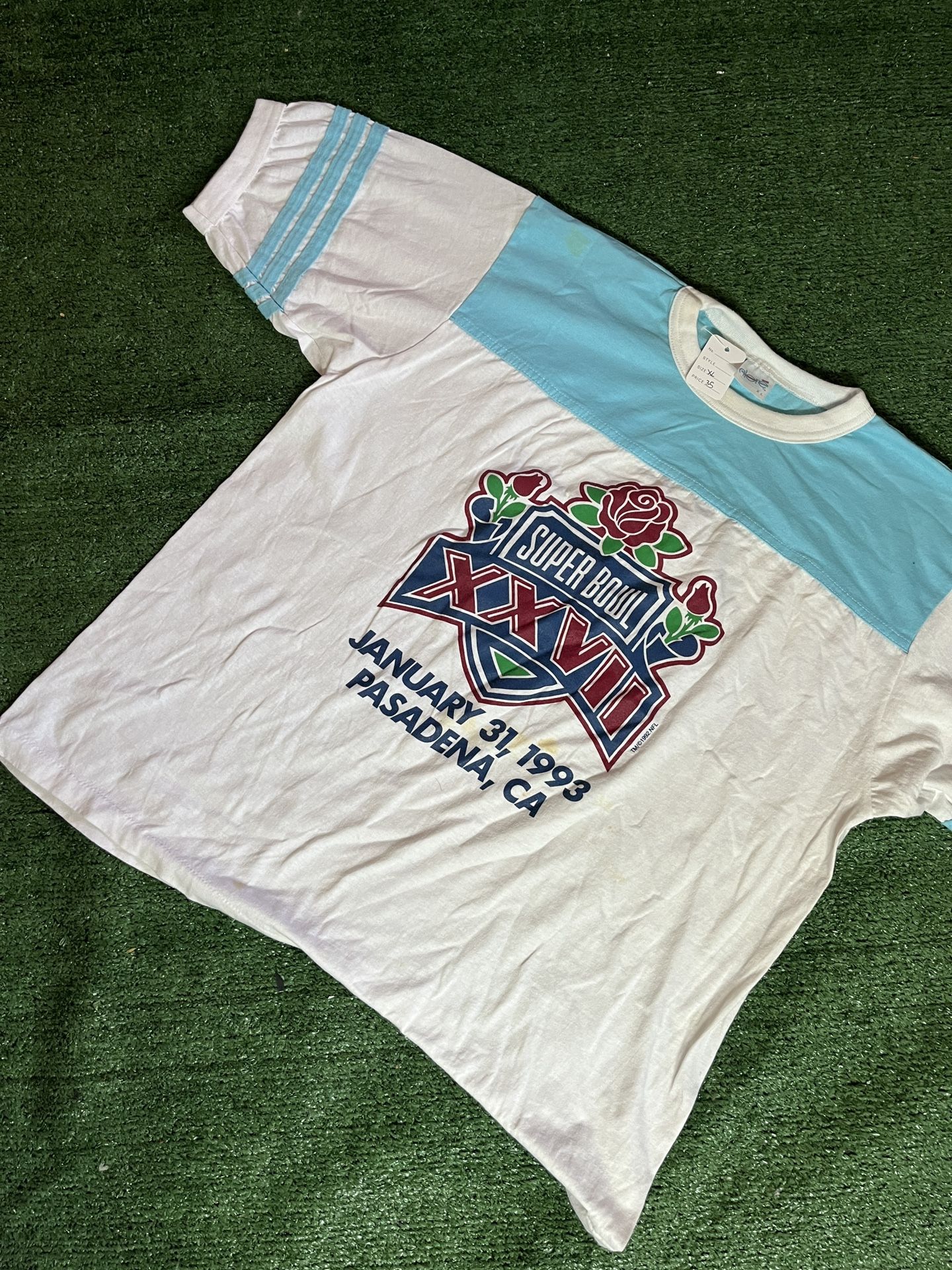 January 31, 1993 Super Bowl T Shirt