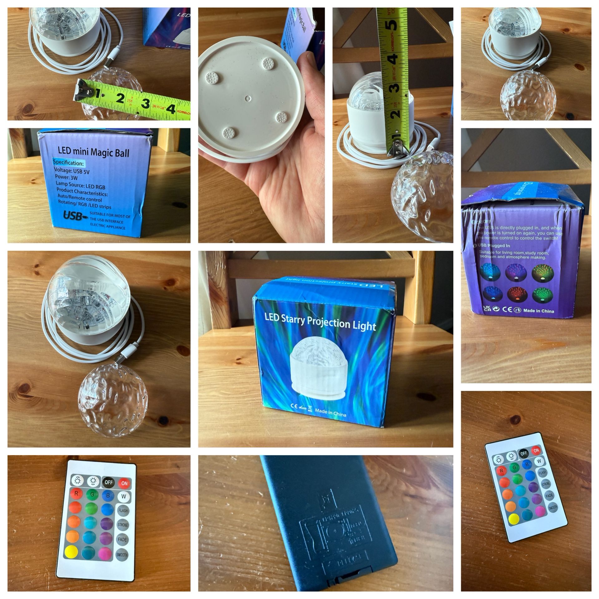 LED Starry Projection Light β USB