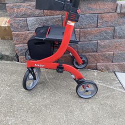 Drive Nitro Foldable Rollator Walker RTL10266 Pickup In DORMONT