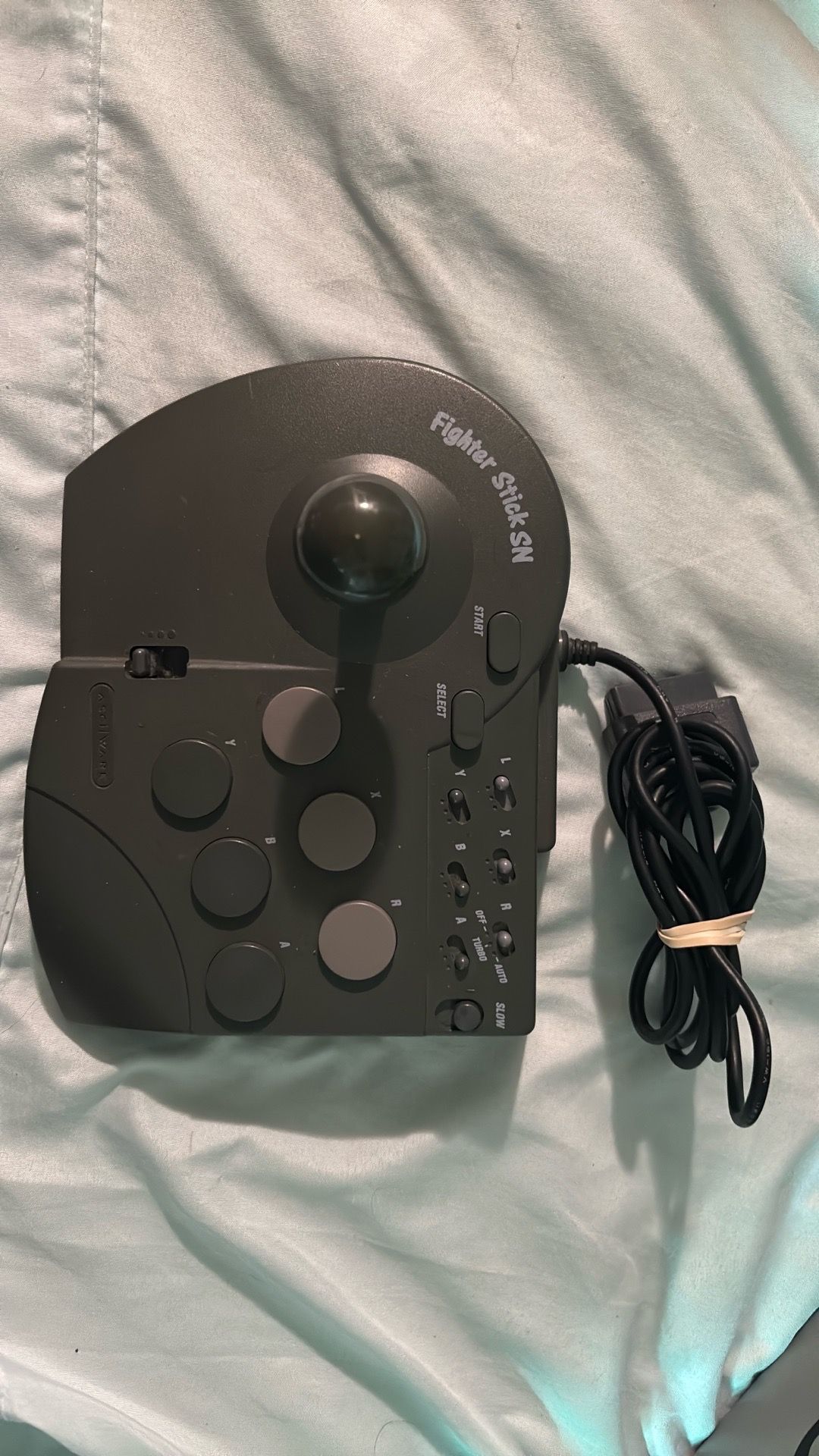 Super Nintendo fighter stick