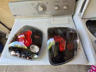 Brand New Pair Black Tail Light Assemblies for 1(contact info removed) Ford F-150 Flareside