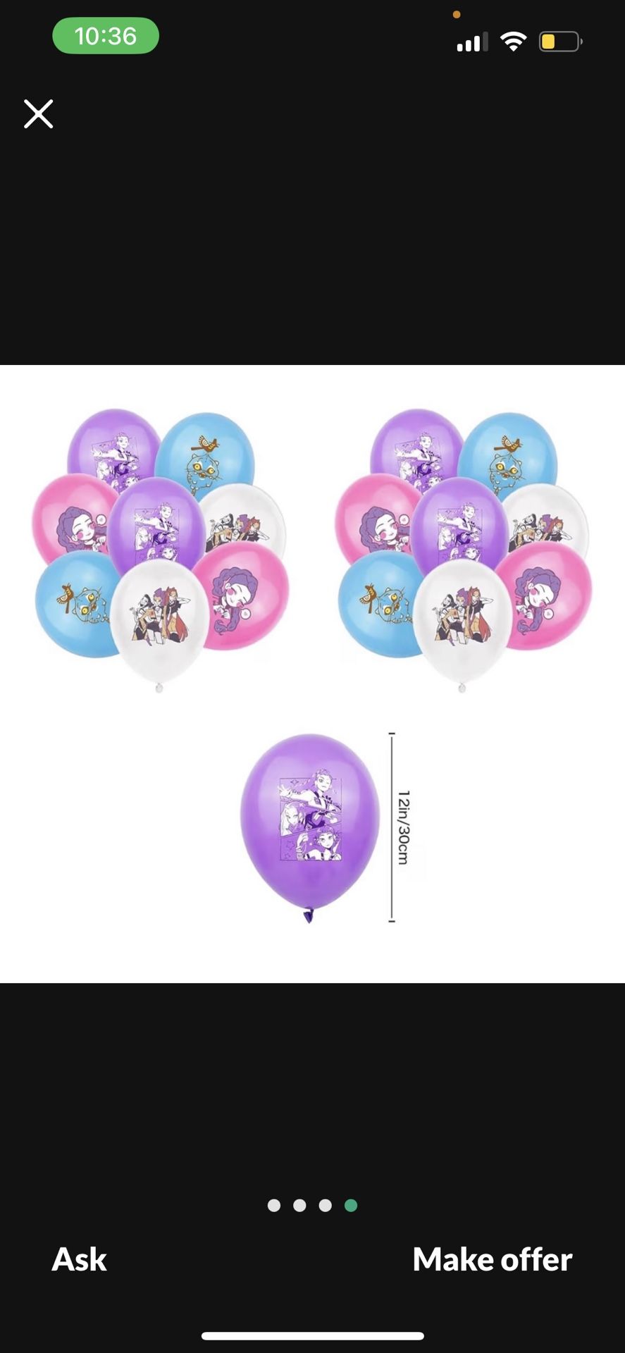 K Pop Demon Hunter Party Supplies 