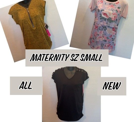 Maternity Shirts Sz Small