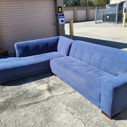 Sectional and Love Seat w/ Ottoman