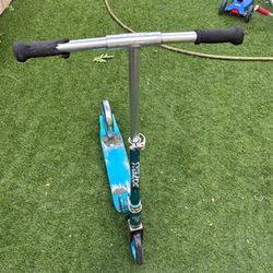 Two Large Razor Kick Scooters