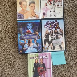5 pack young girls classic disney movies for dvd