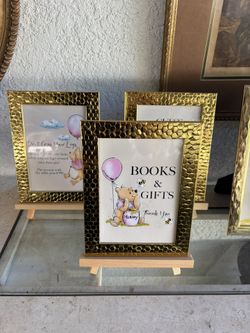 Winnie The Pooh Babyshower Frames 