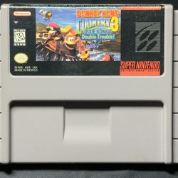 DONKEY KONG COUNTRY 3 DIXIE’s KONG Double Trouble  SNES 
