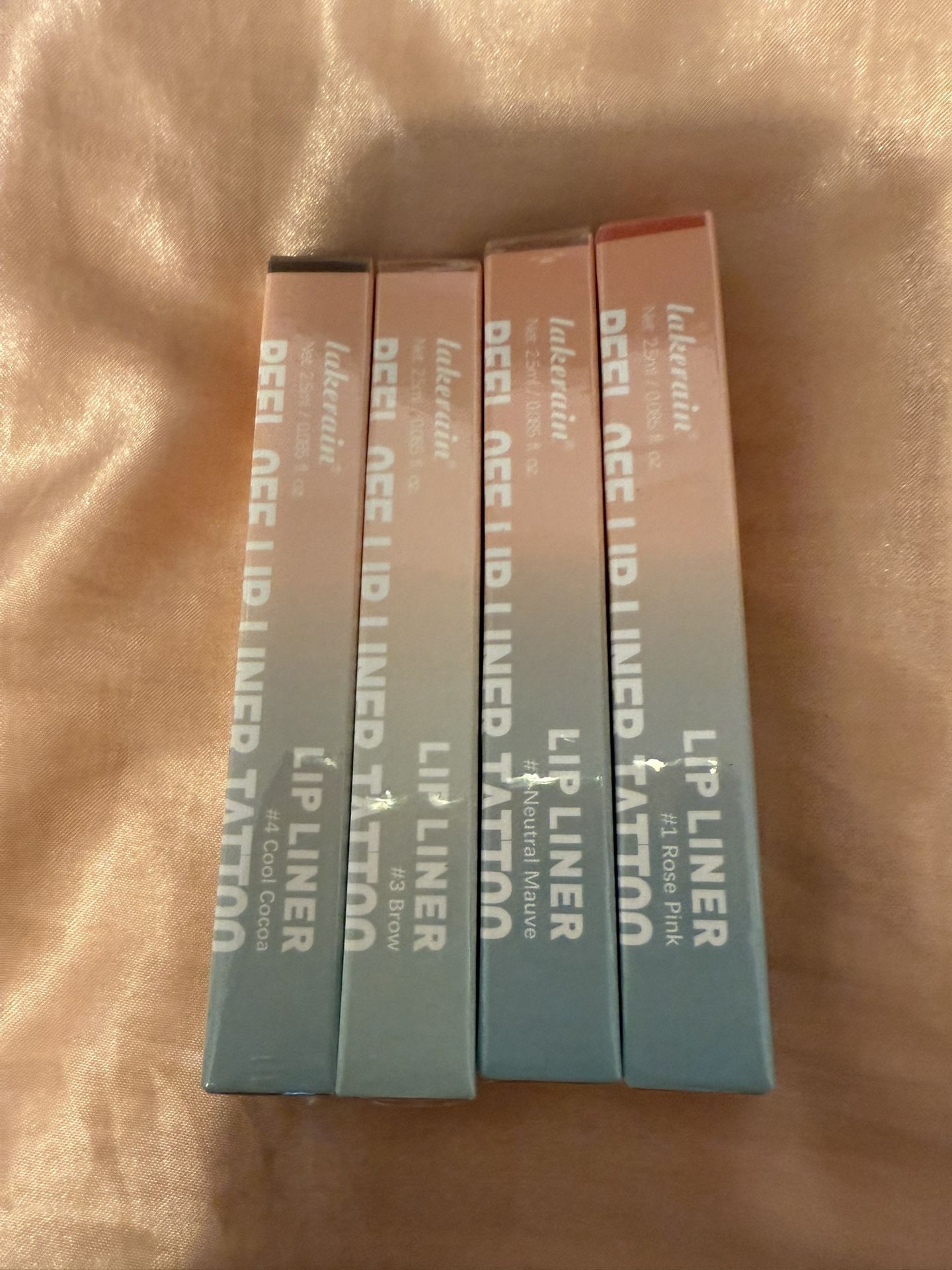 4 Lip stains