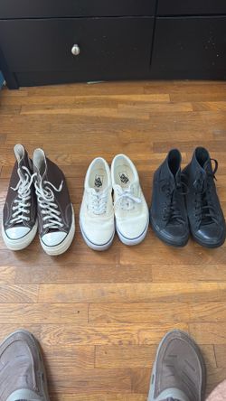 Converse and vans