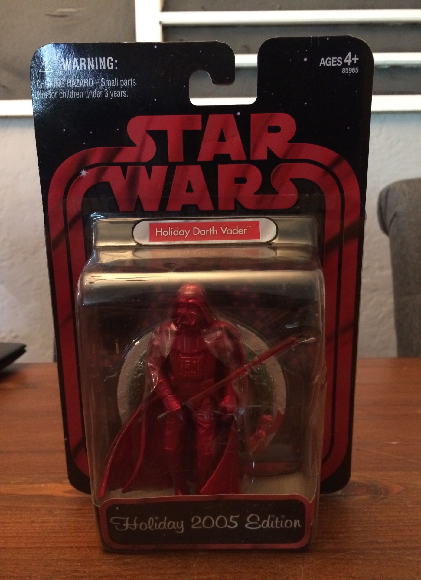 Star Wars Holiday 2005 Edition Darth Vader exclusive Christmas action figure
