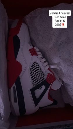 Jordan 4 fire red