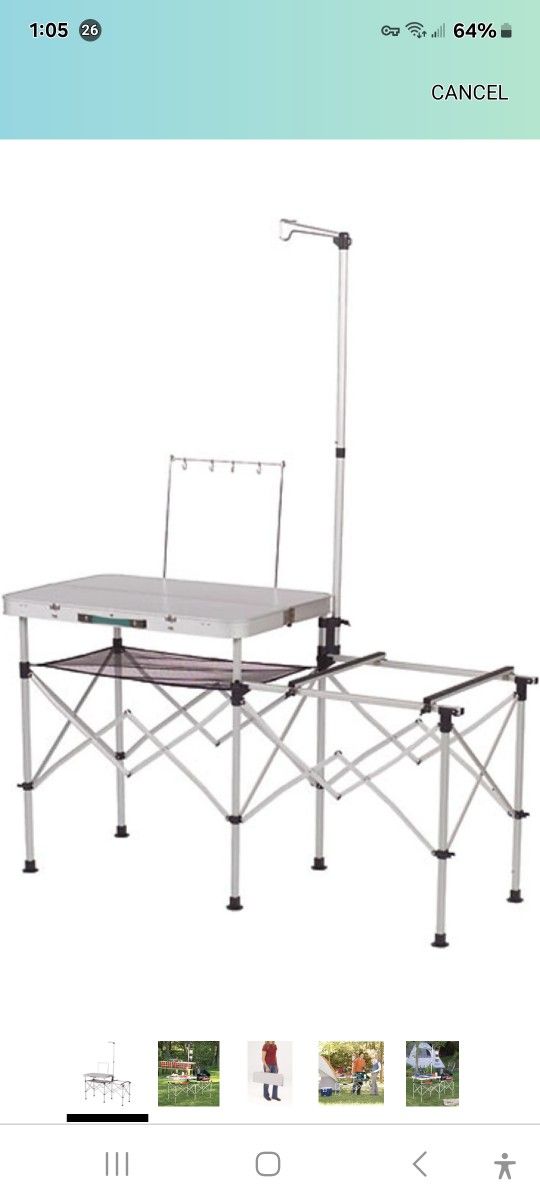 COLEMAN PACK-AWAY PORTABLE KITCHEN