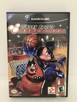 Gamecube disney basketball cib (REDLANDS)