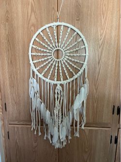 Boho macrame wall art