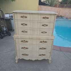 Vintage French Provincial Dresser Chest