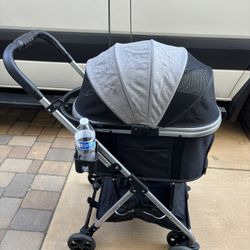 Dog And Cat Stroller, Pet Carrier, Car Seat