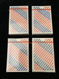 VTG (60s) American Airlines Souvenir Playing Cards (SEALED / Unopened)