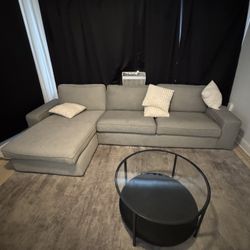 Grey Couch Set