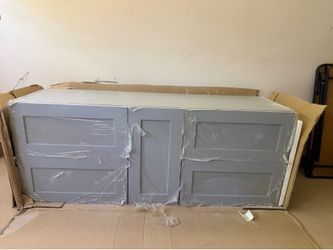 Brand New Wyndham Floating Double Vanity