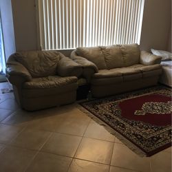 Sofa With Bed (mattress included ) & Sofa Chair 