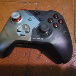 Cyberpunk 2077 themed Xbox One Controller 
