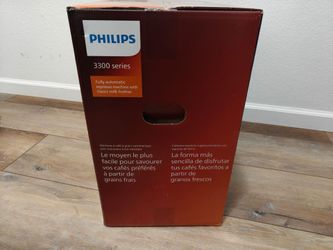 Phillips 3300 Fully Automatic Espresso Machine with Milk Frother