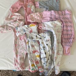 0-3 Months Onesies Baby Girl | Bundle
