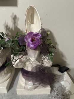 Princess Castle and Slipper Porcelain and Ceramic