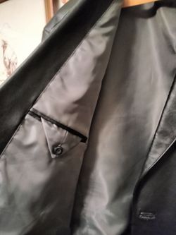 Leather Jacket Black Thumbnail