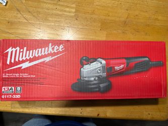 Milwaukee 5" Small Angle Grinder 6117-33D