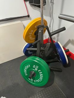 Gym equipment weights bench