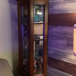 Curio Cabinet With Light