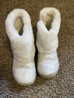 Kids boots -white