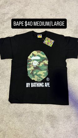 Black and green bape mens clothing streetwear designer fashion piece reselling
