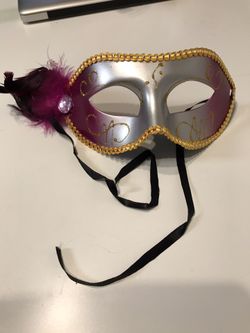 Lot of 5 masquerade masks