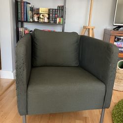 Green IKEA Armchair