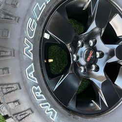 4 GMC SIERRA RIMS&TIRES 18” $$1550