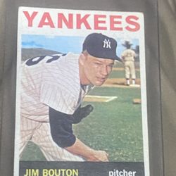 Jim Bouton New York Yakkees 1964 Topps