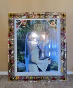 Custom Flower Frame