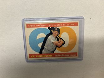 #562 Joe Cunningham 1960 Topps All-Star