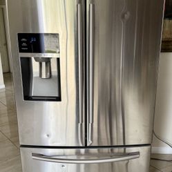 Samsung Stainless Steel French Door Refrigerator – $399
